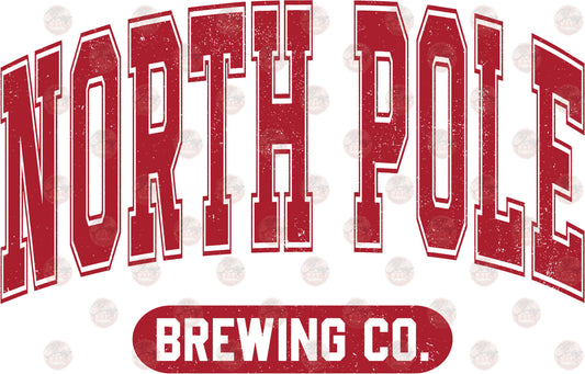 North Pole Brewing Red - Sublimation Transfers