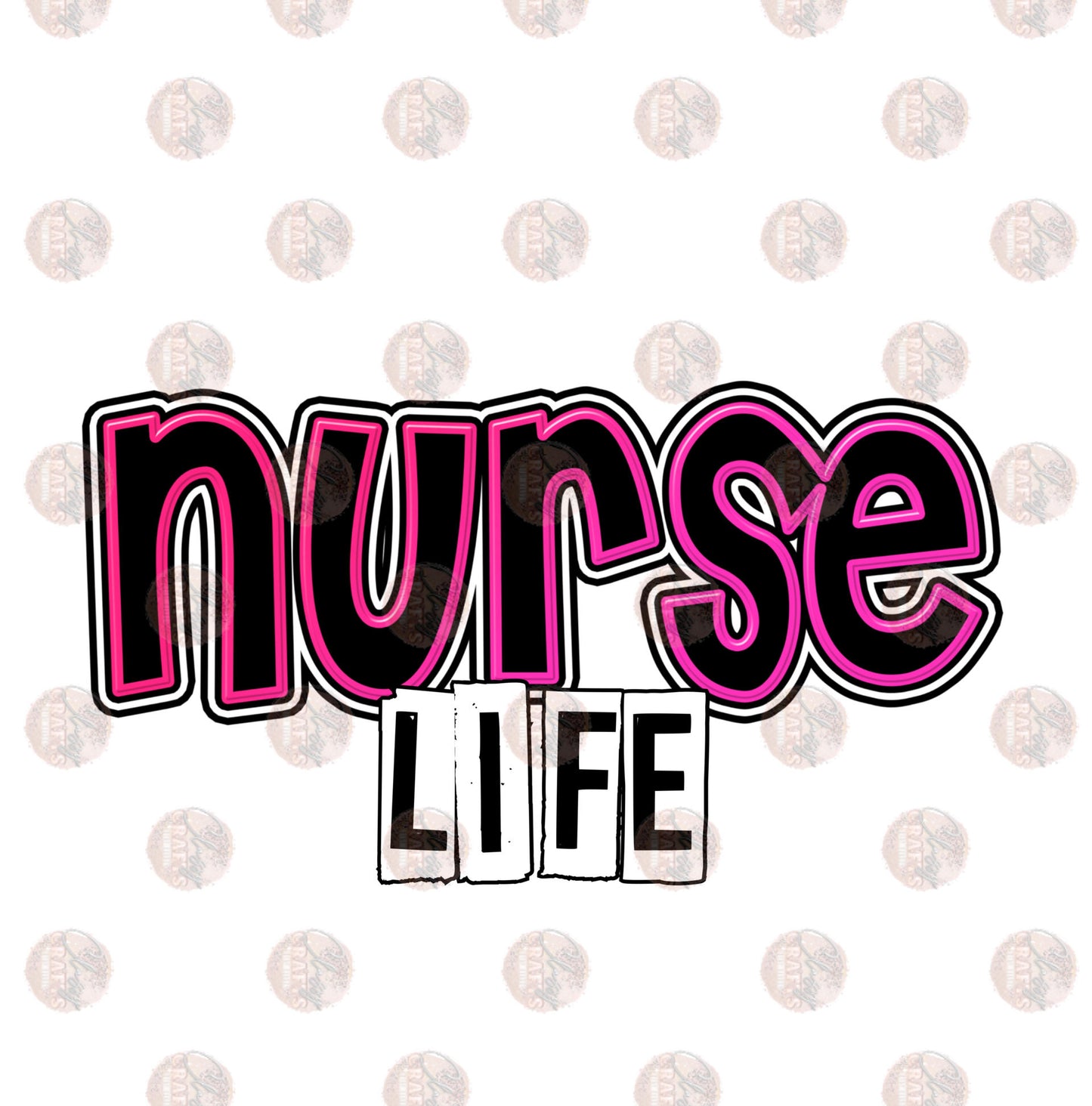 Nurse Life Matching Pocket Transfer