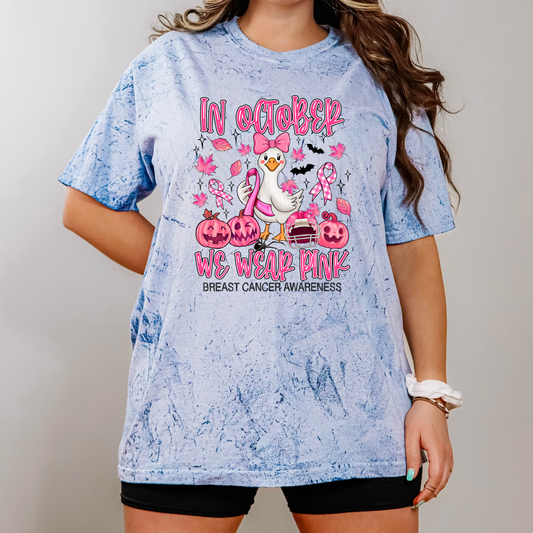 Oct We Wear Pink Transfer