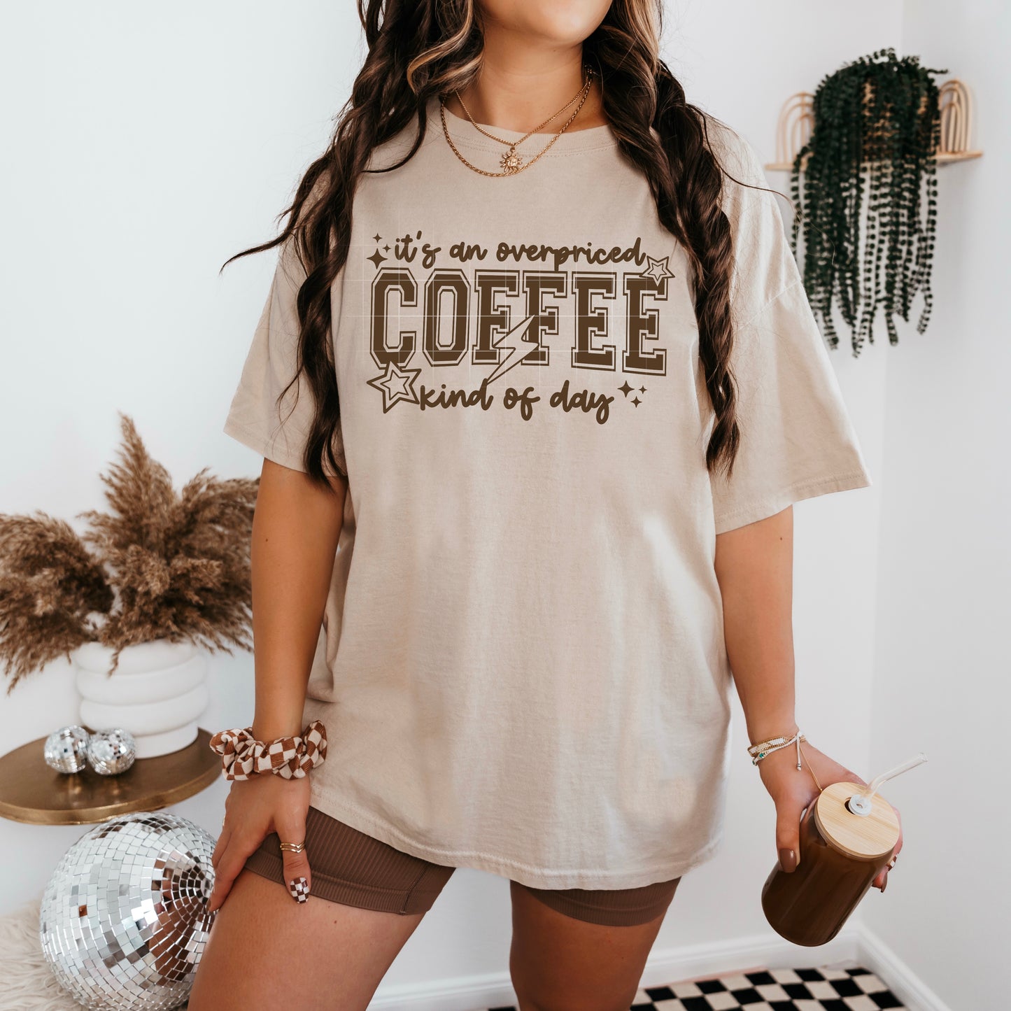 Overpriced Coffee Tan Transnfer