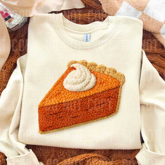 PUMPKIN PIE FAUX YARN TRANSFER