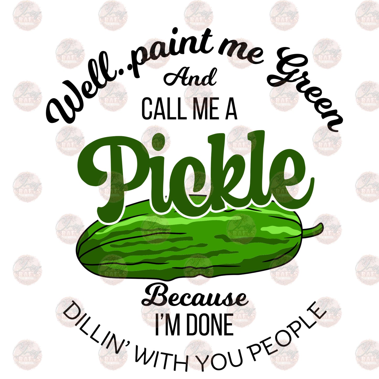 Paint Me Green Transfer