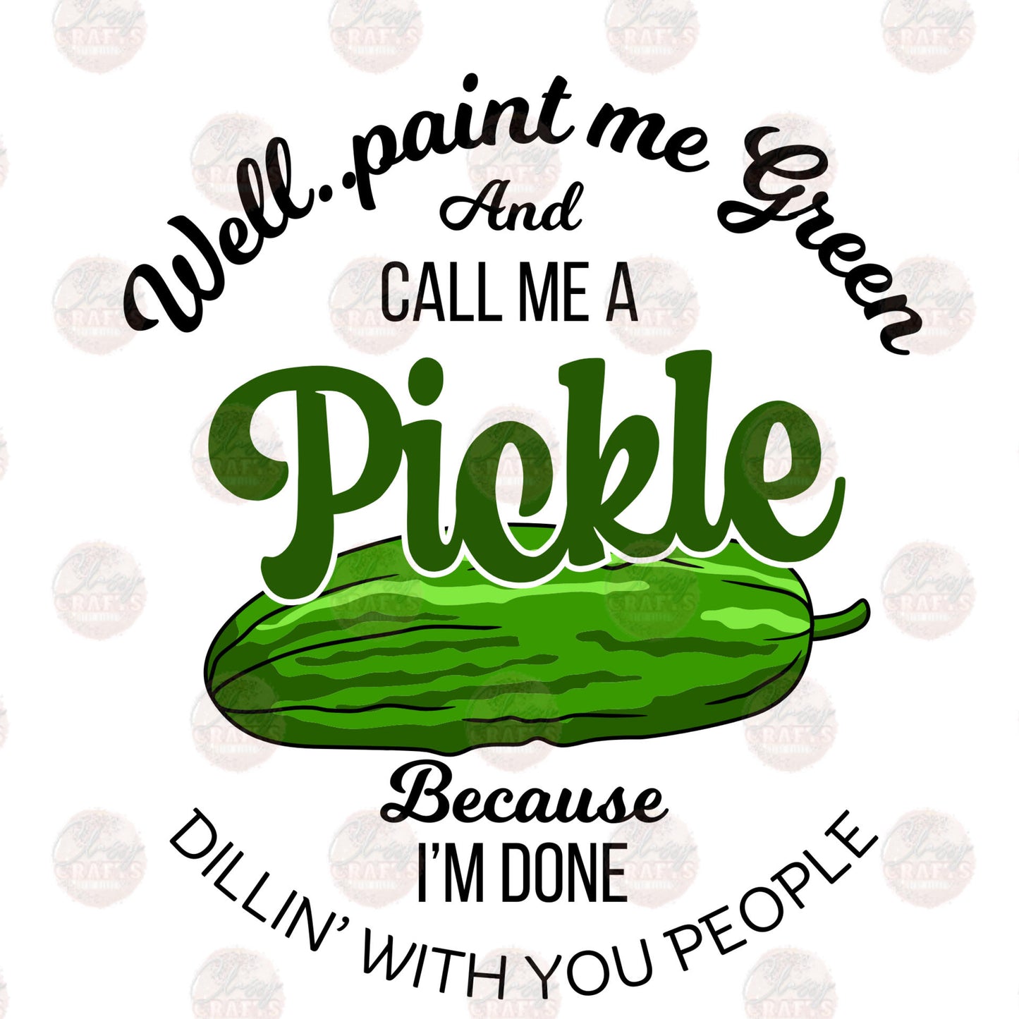 Paint Me Green Transfer