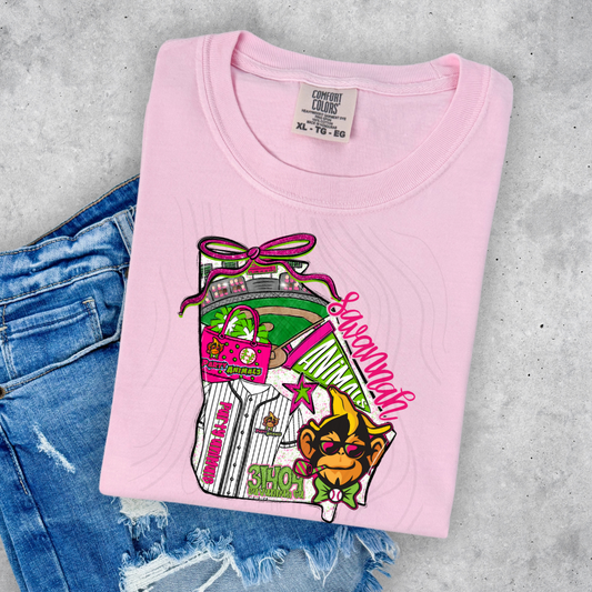 Party Animals Game Day Coquette Transfer