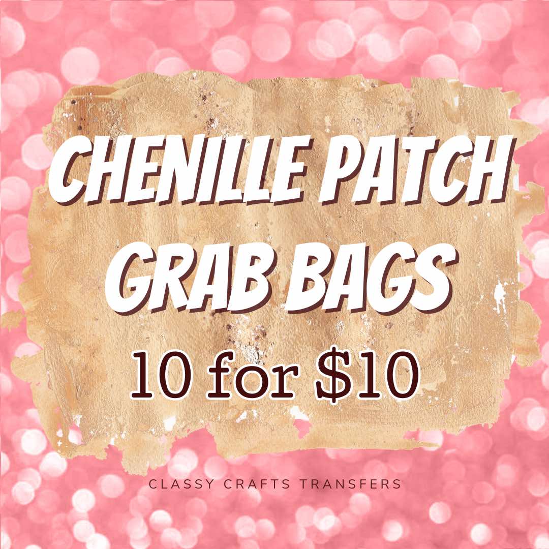 Chenille Patch Grab Bag