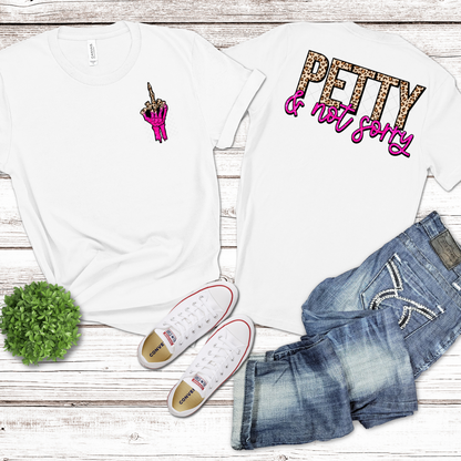 Petty Not Sorry **TWO PART* SOLD SEPARATELY** Transfer