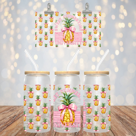 Sweet Summertime Libbey Wrap Transfer