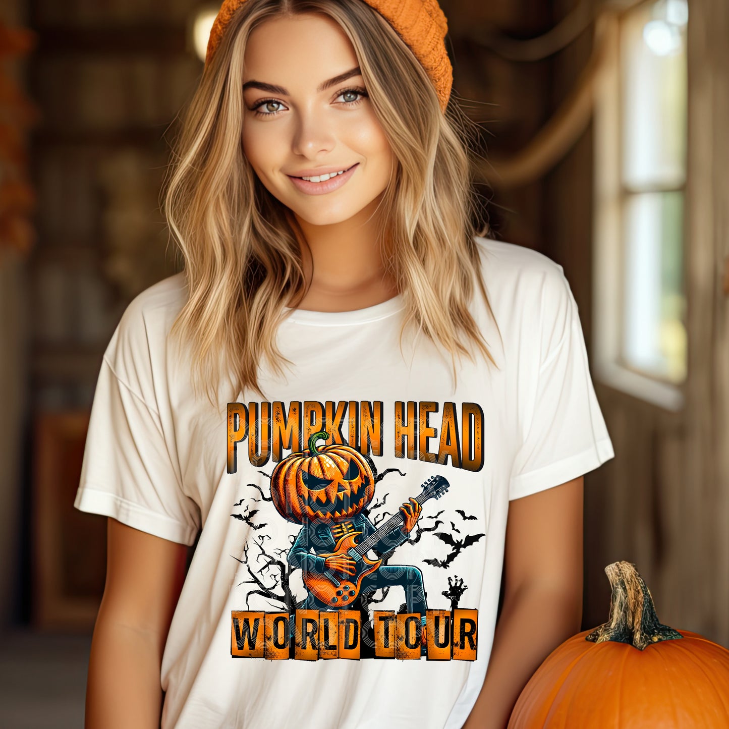 Pumpkin Head World Tour Transfer