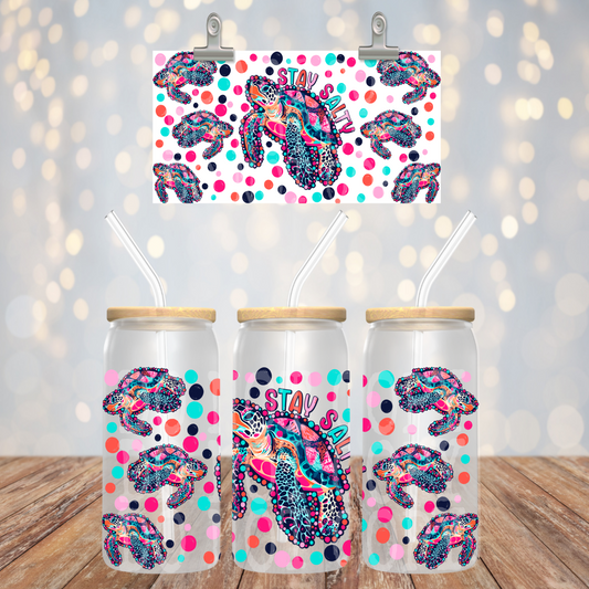 Stay Salty 16oz Libbey Wrap