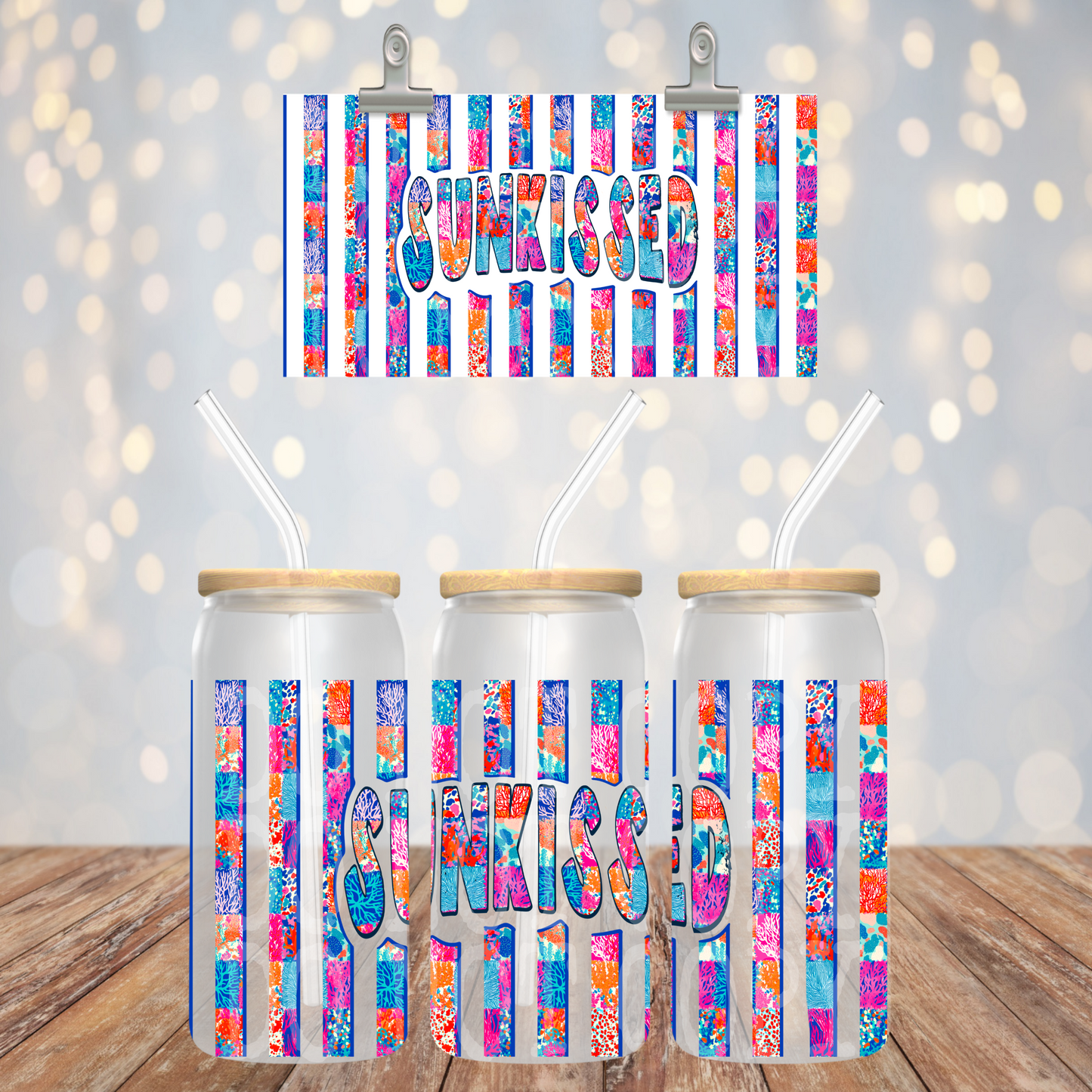 Sunkissed Libbey Wrap Transfer
