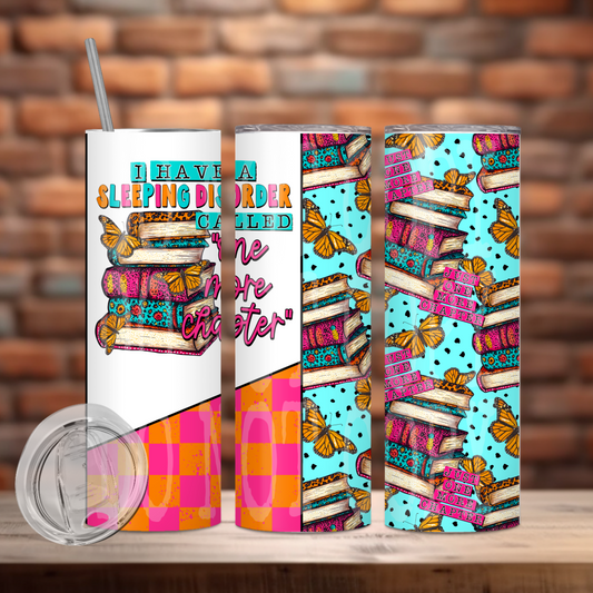 I Have A Sleeping Disorder Tumbler Wrap Transfer