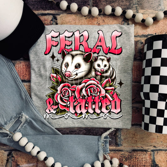 Feral And Tatted Mama Transfer
