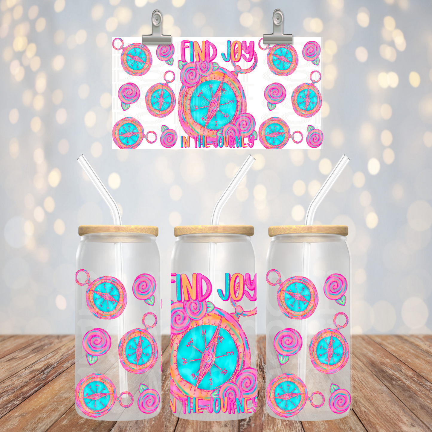 Find Joy 16oz Libbey Wrap Transfer