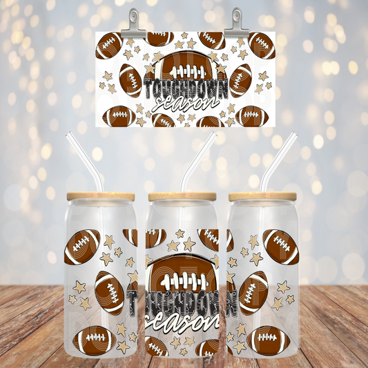 Touchdown Season 16oz Libbey Wrap Transfer