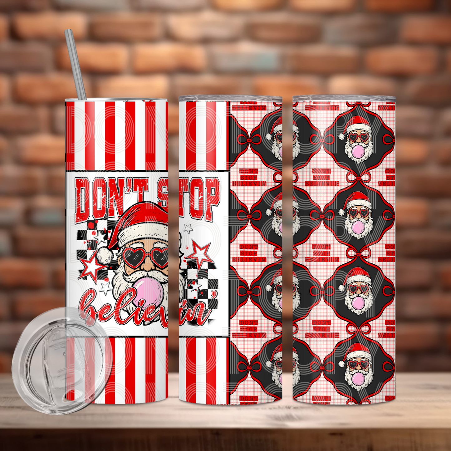 Dont Stop Tumbler Transfer