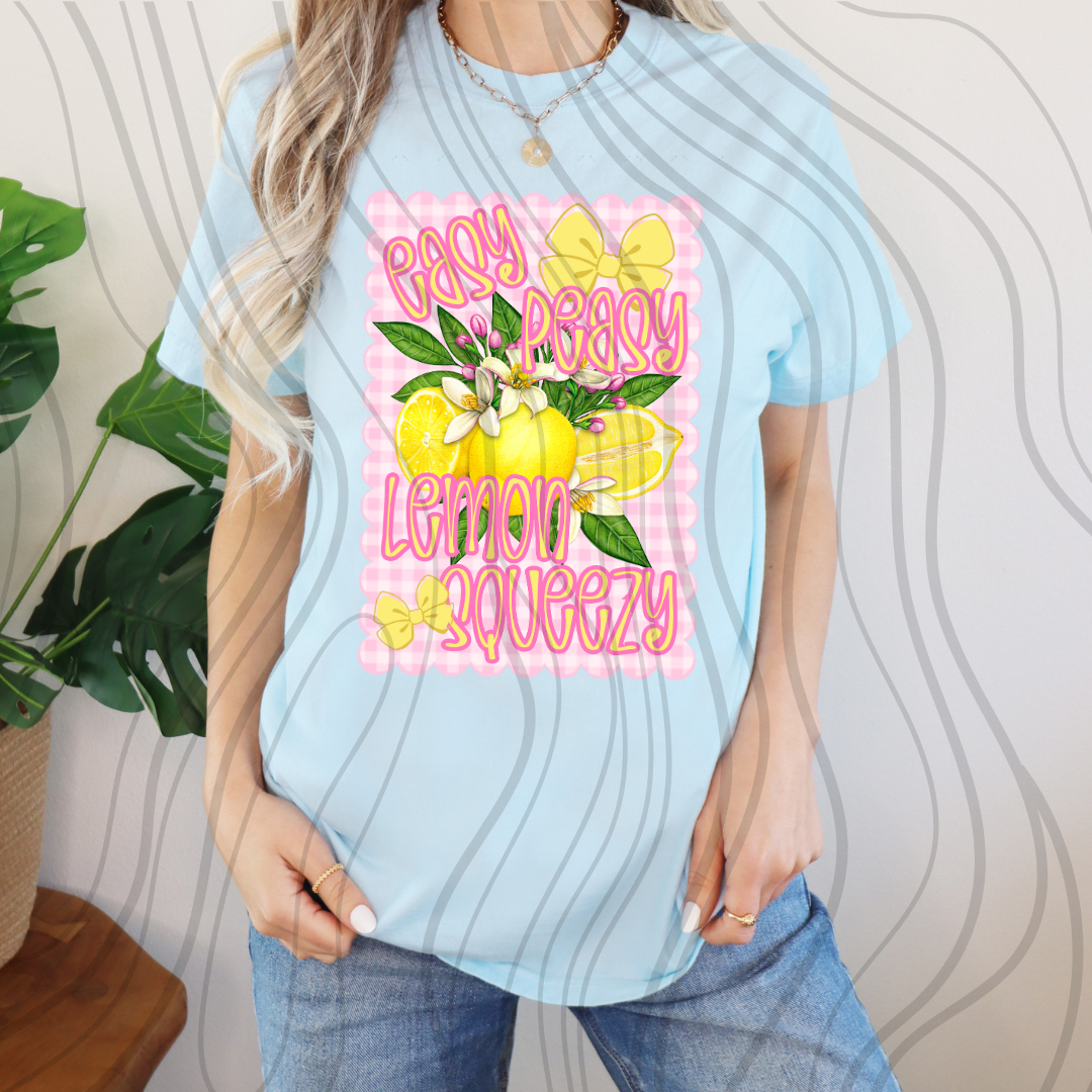 Pink Easy Peasy Lemon Transfer