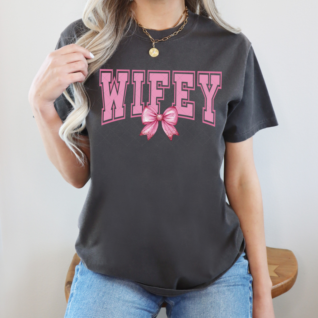 Pink Wifey Coquette Transfer