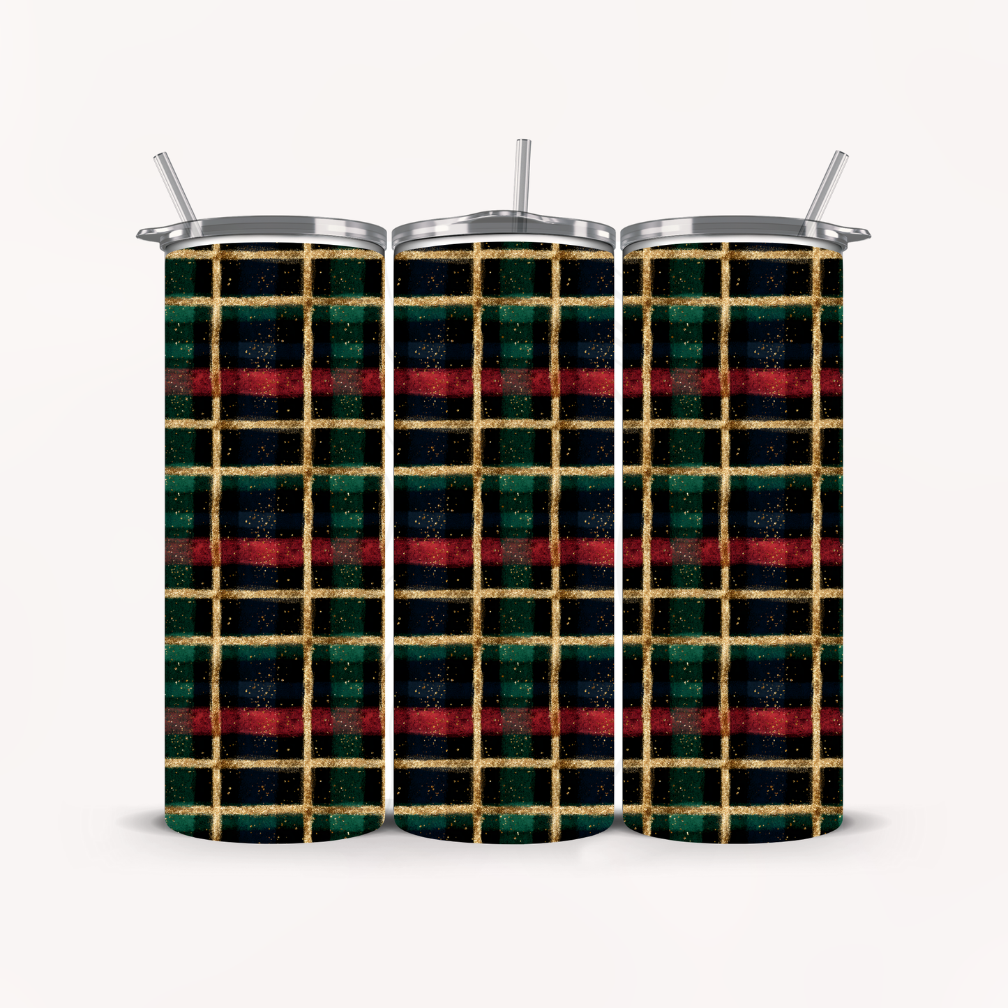 Christmas Plaid Seamless Transfer