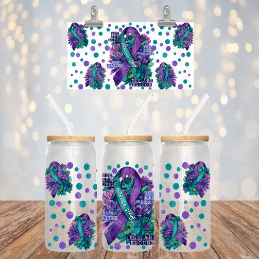 Please Stay Libbey 16oz Libbey Wrap Transfer
