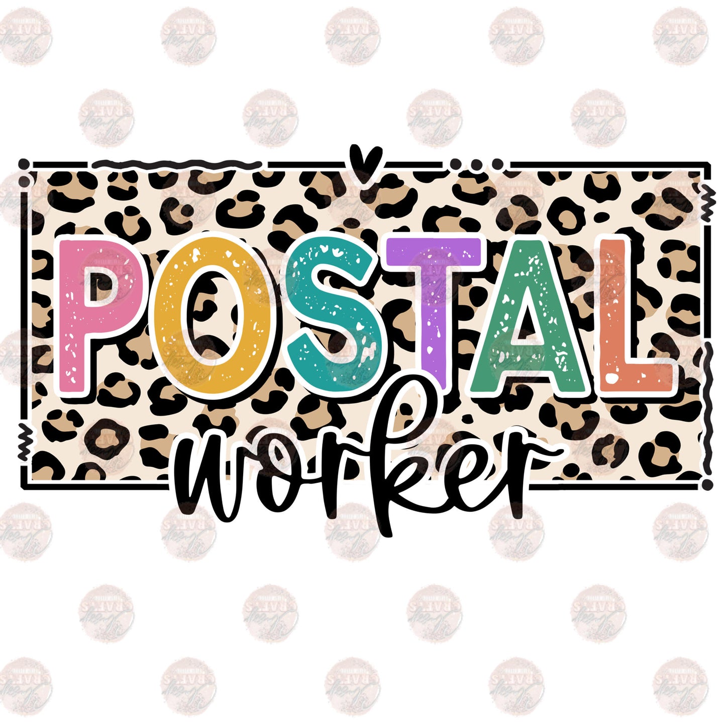 Postal Worker Cheetah Transfer