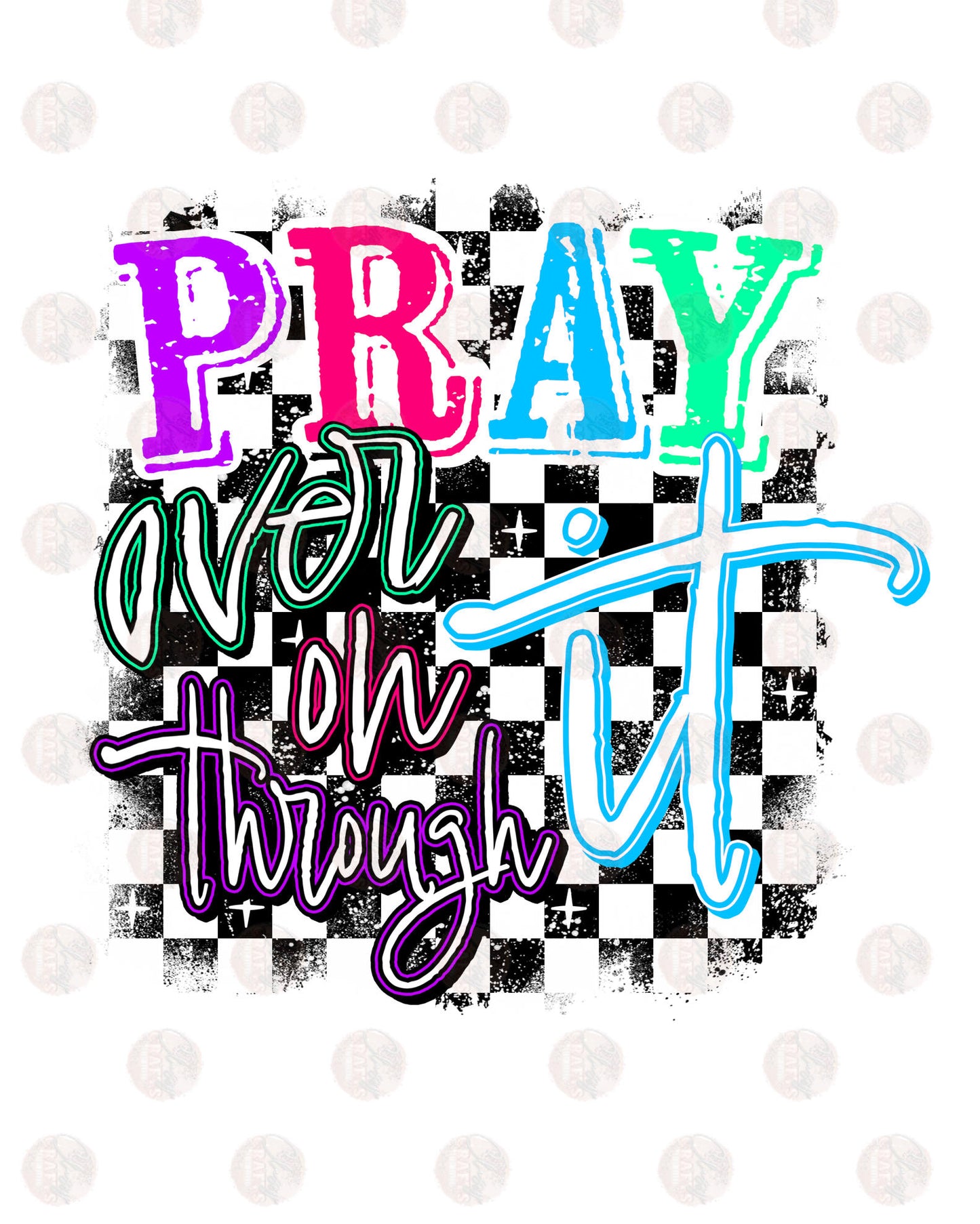 Pray Neon Transfer