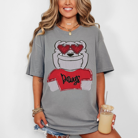 Preppy GA Dawgs Transfer