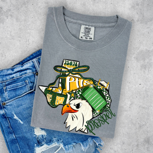 Prosper High Eagles Game Day Coquette Transfer