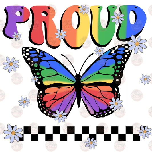 Proud Butterfly - Sublimation Transfer