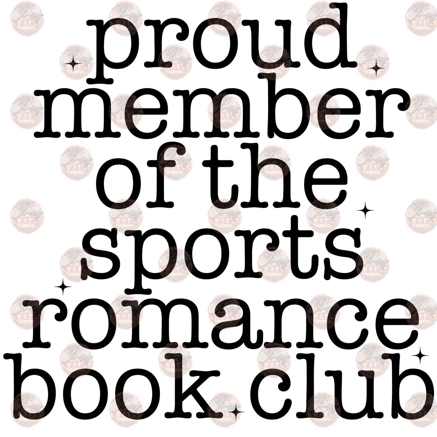 Proud Member Of The Book Club Transfer