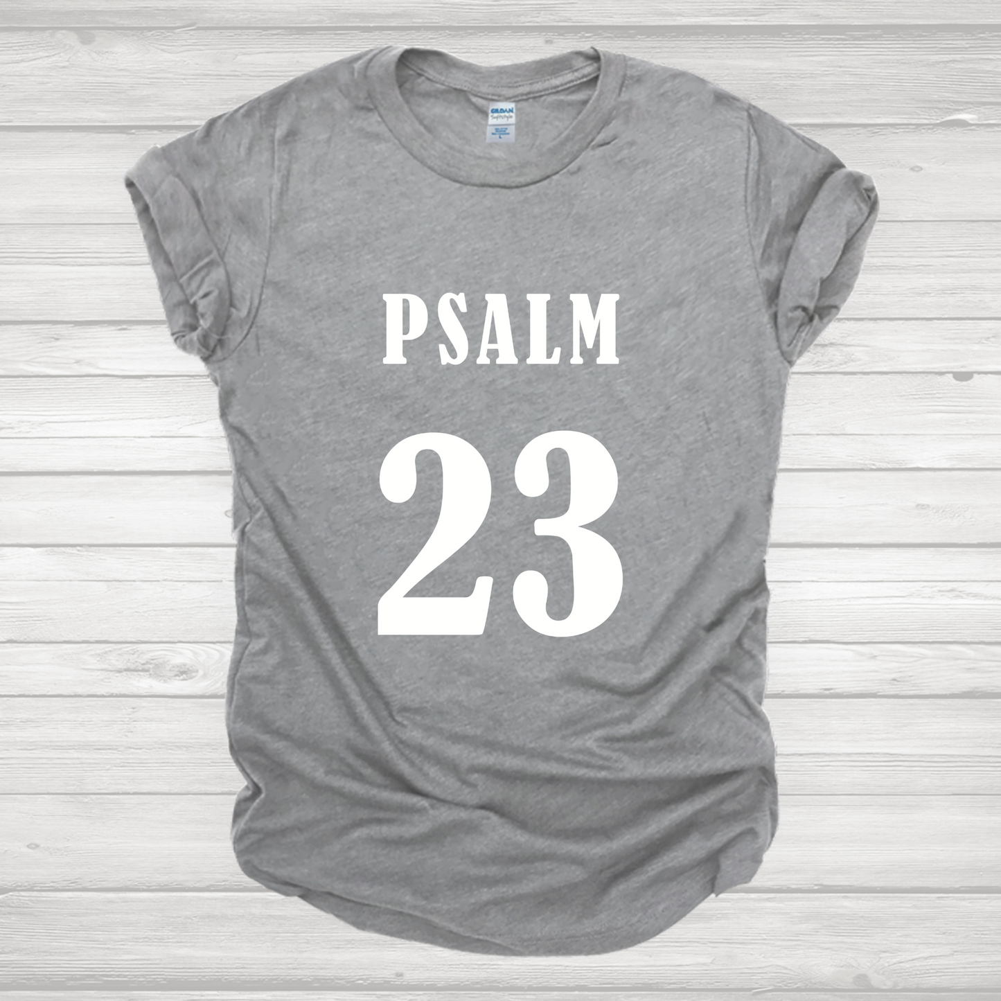 Psalms 23 White Transfer