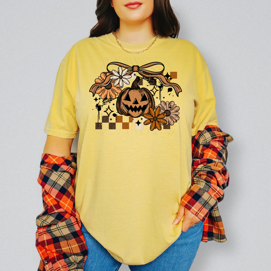 Pumpkin Checkers Transfer