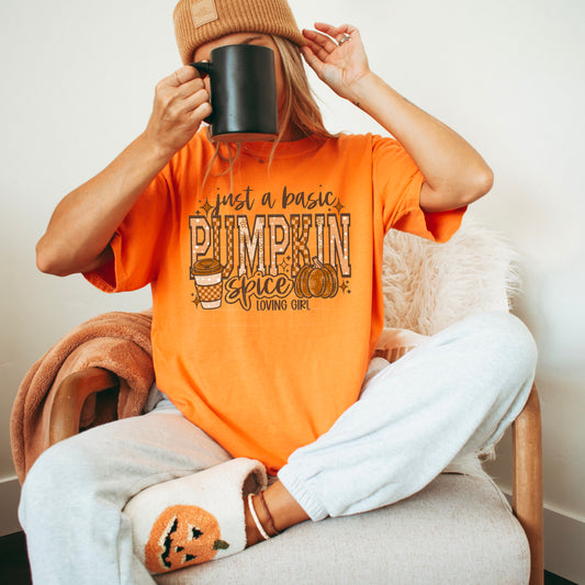 Pumpkin Spice Brown Transfer