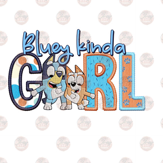 Puppy Kinda Girl - Sublimation Transfer