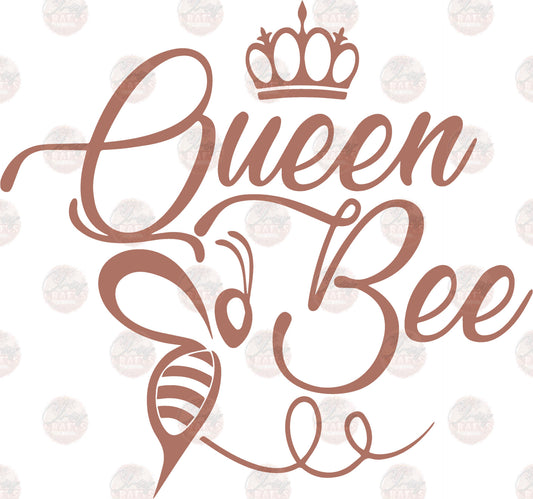 Queen Bee Rose Gold Transfer