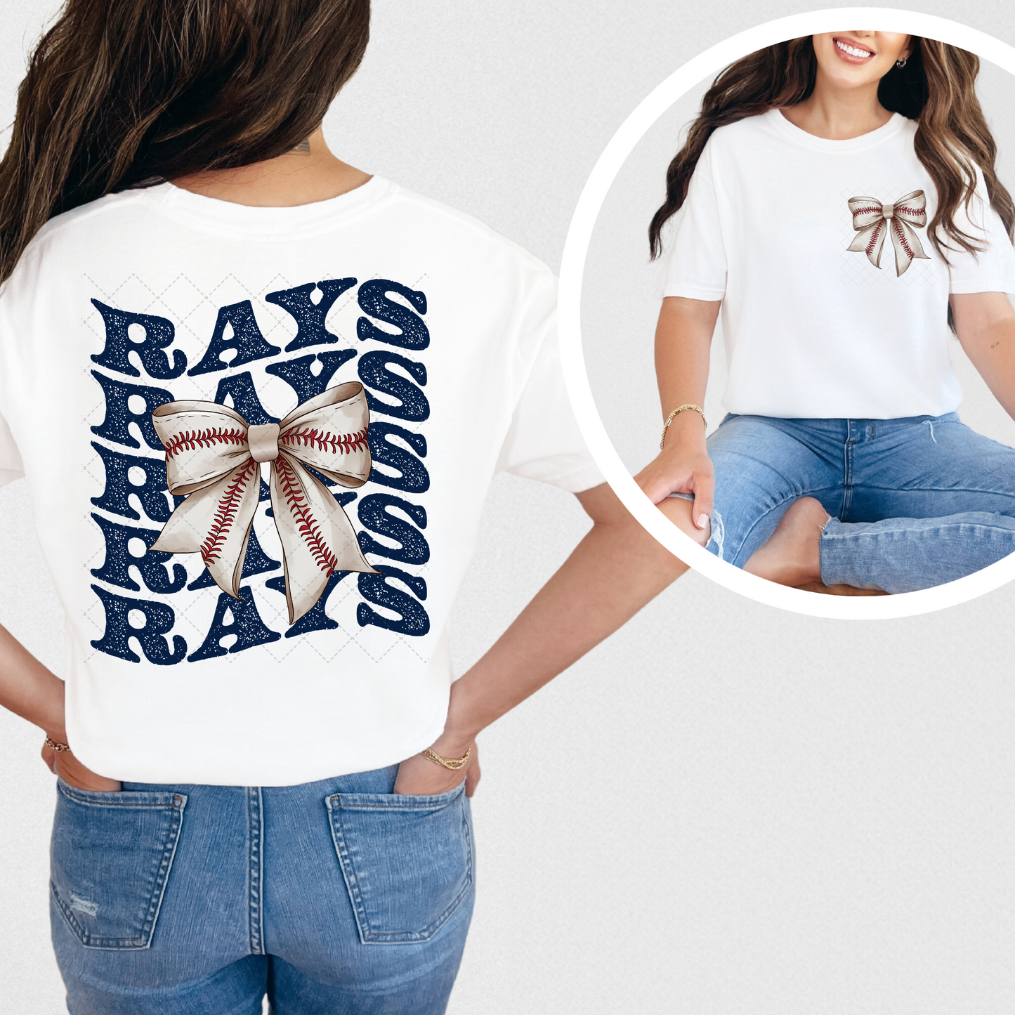 Rays Coquette Transfer ** TWO PART* SOLD SEPARATELY**