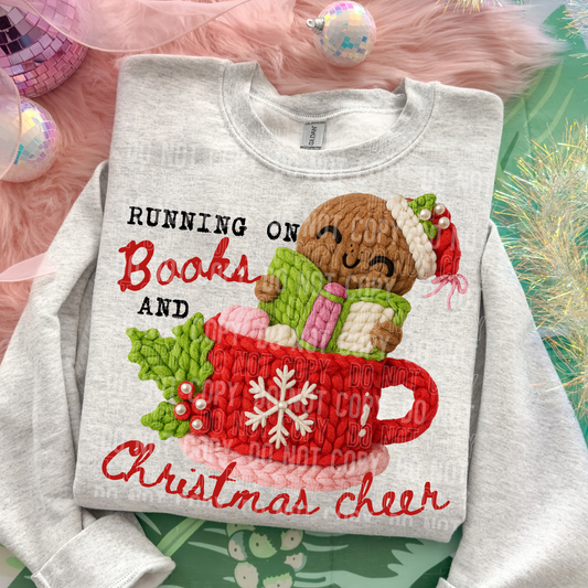 RUNNING ON BOOKS AND CHRISTMAS CHEER TRANSFER