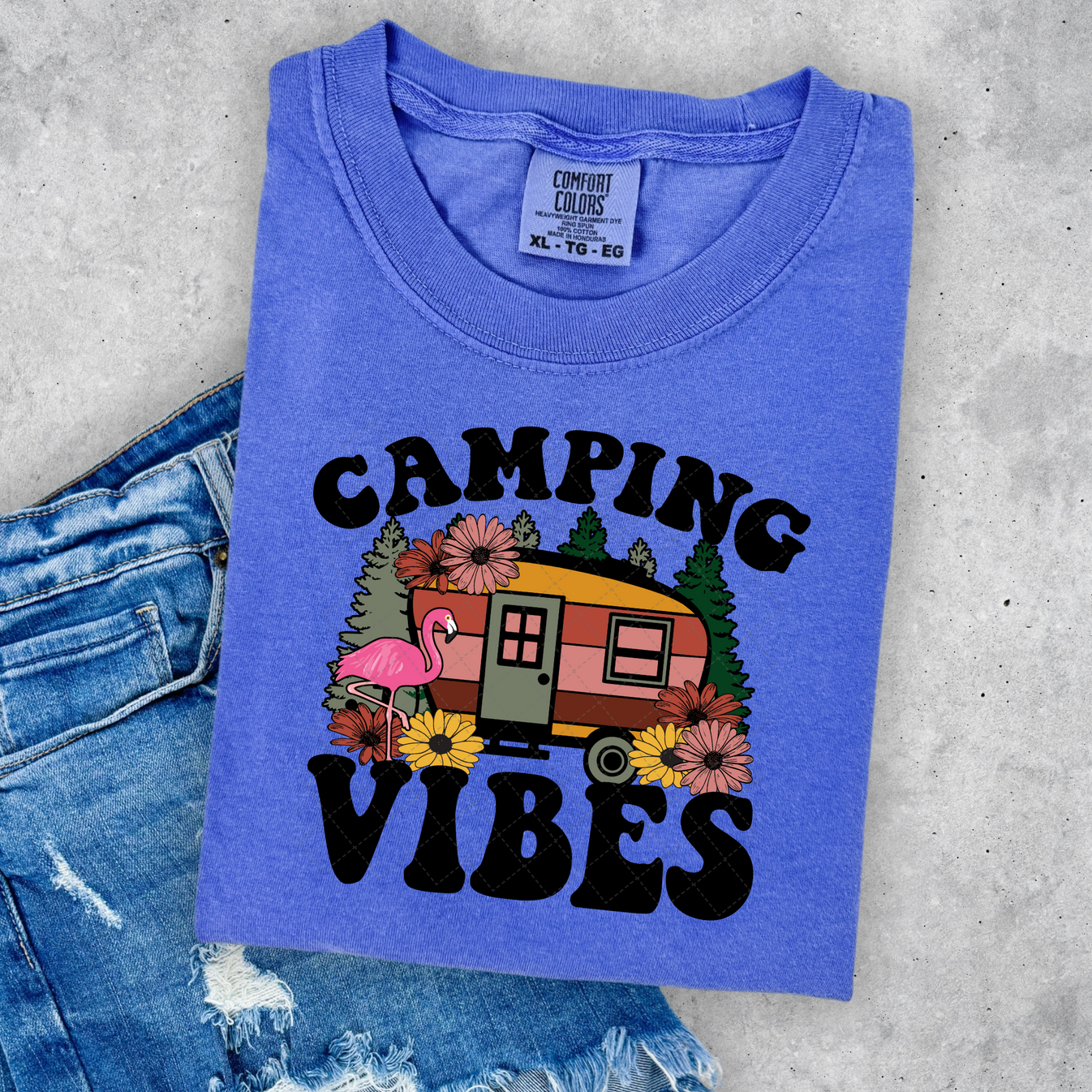 RV Camping Vibes Transfer – Classy Crafts