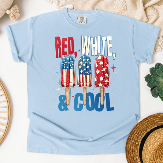 Red, White, & Cool Transfer