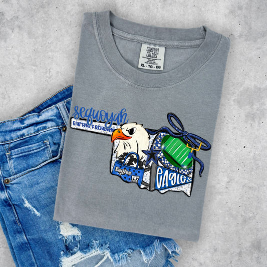 Rejoice Christian Eagles Game Day Coquette Transfer