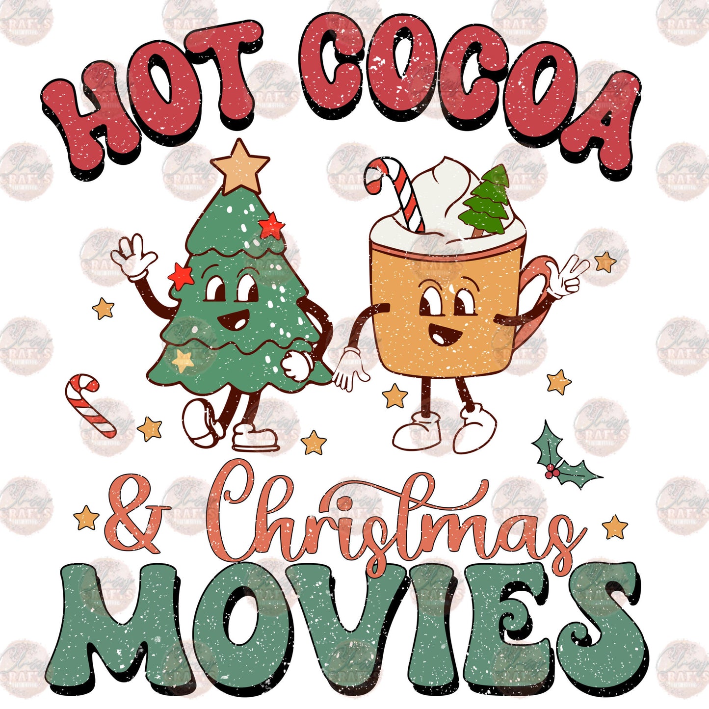 Retro Christmas Movies & Cocoa Transfer