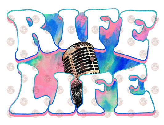 Rife Life Matching Pocket - Sublimation Transfer