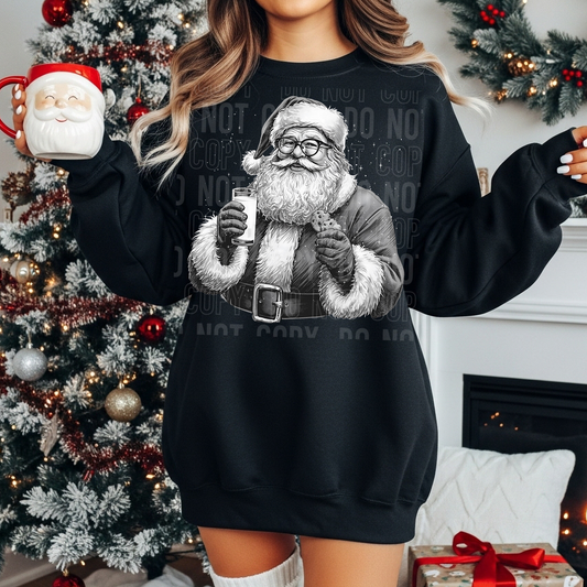 SANTA MILK AND COOKIES TRANSFER