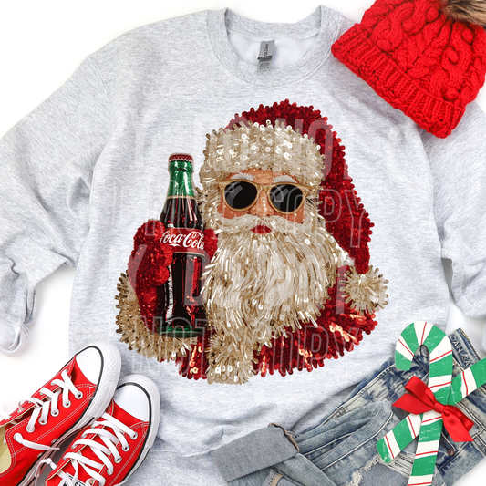 SANTA DRINK COKE TRANSFER