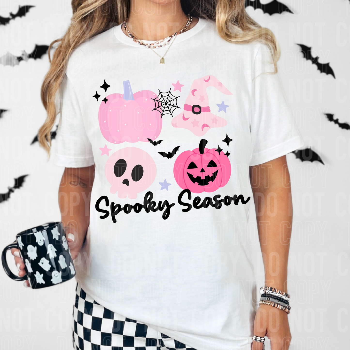 SPOOKY SEASON PINK TRANSFER