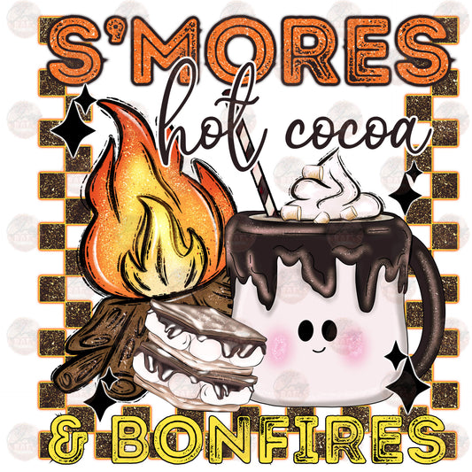 S'Mores & Bonfires - Sublimation Transfer