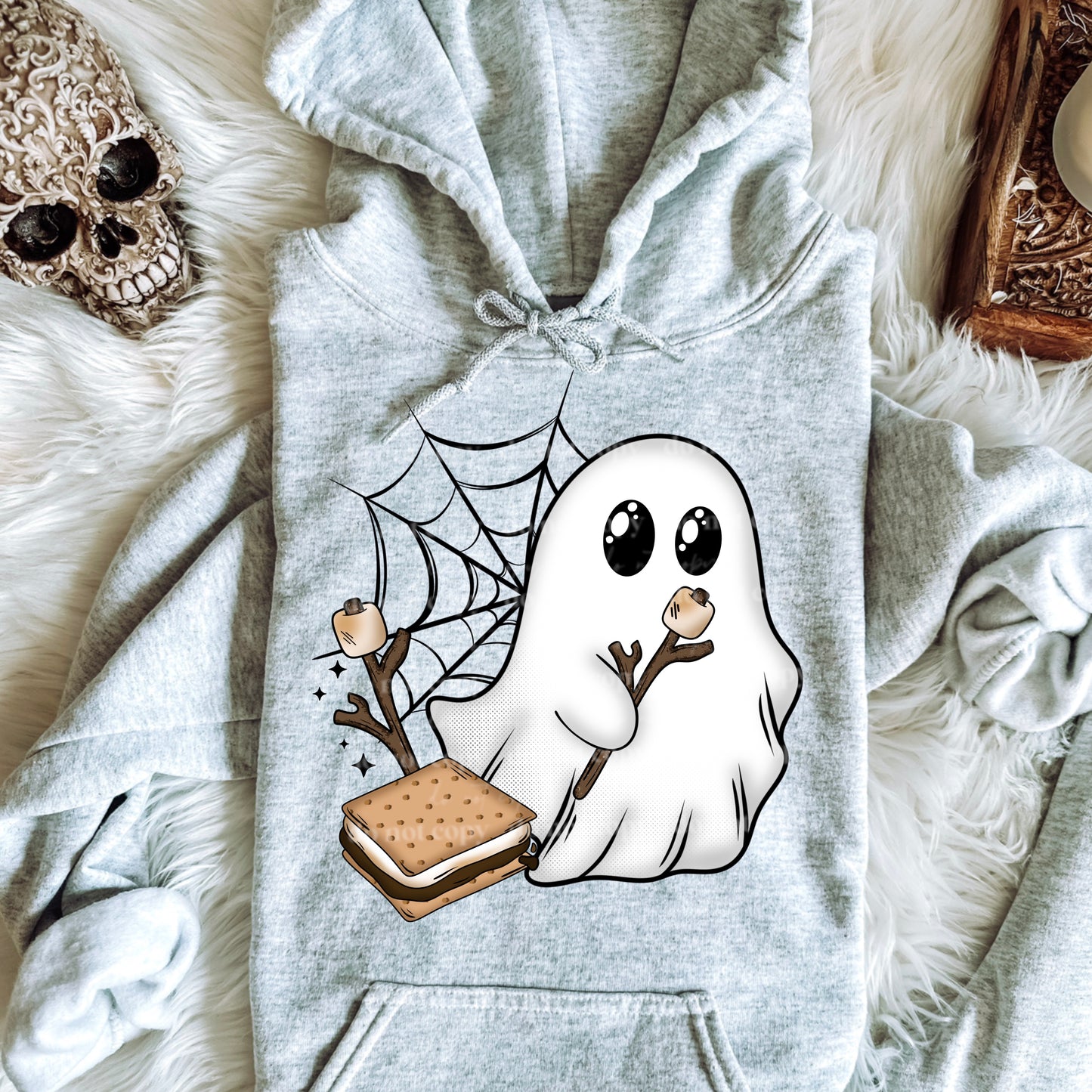 S’more ghost **TWO PART* SOLD SEPARATELY** Transfer