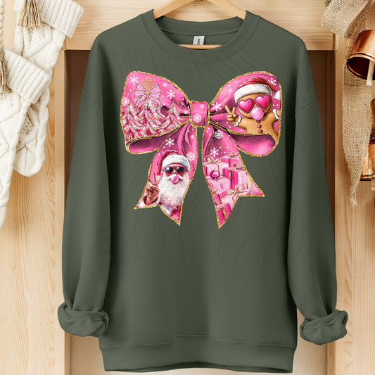 Santa Bow Transfer