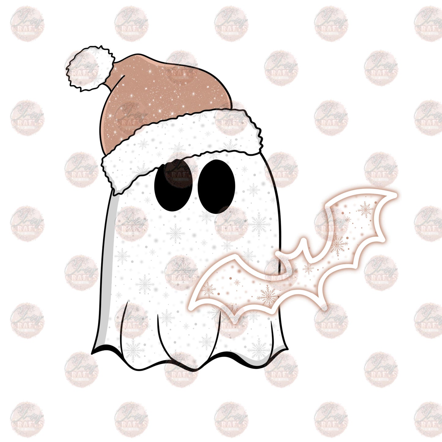 Santa Ghost - Sublimation Transfer