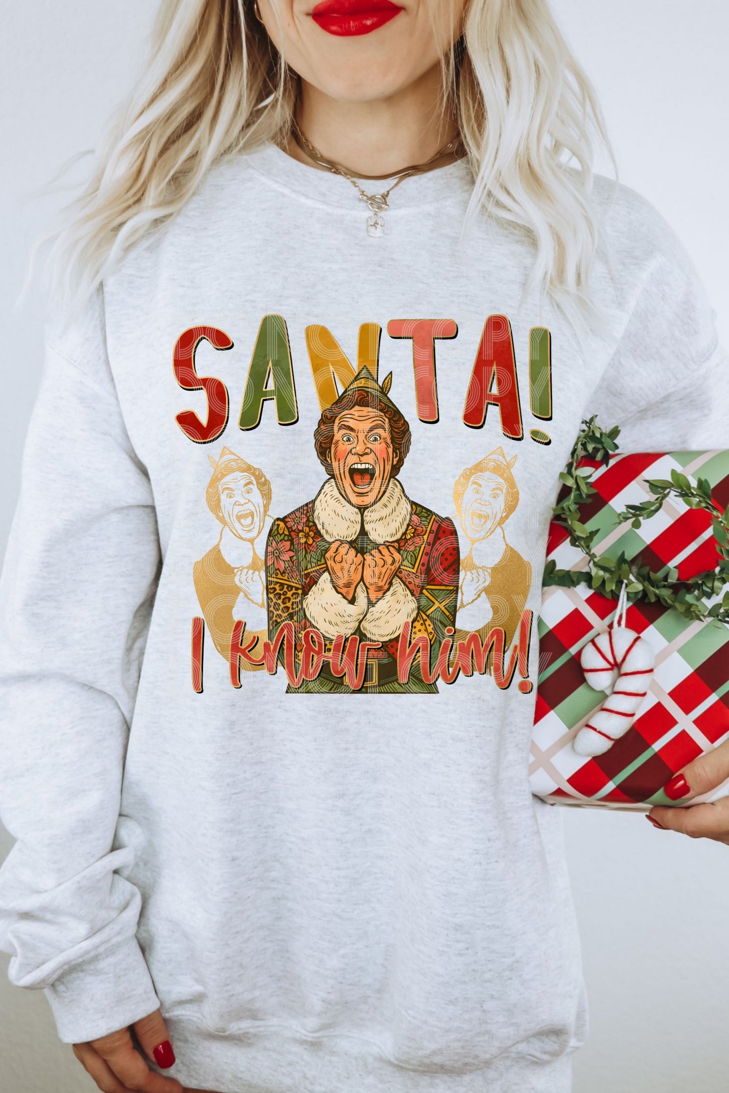Santa I Know Him Transfer