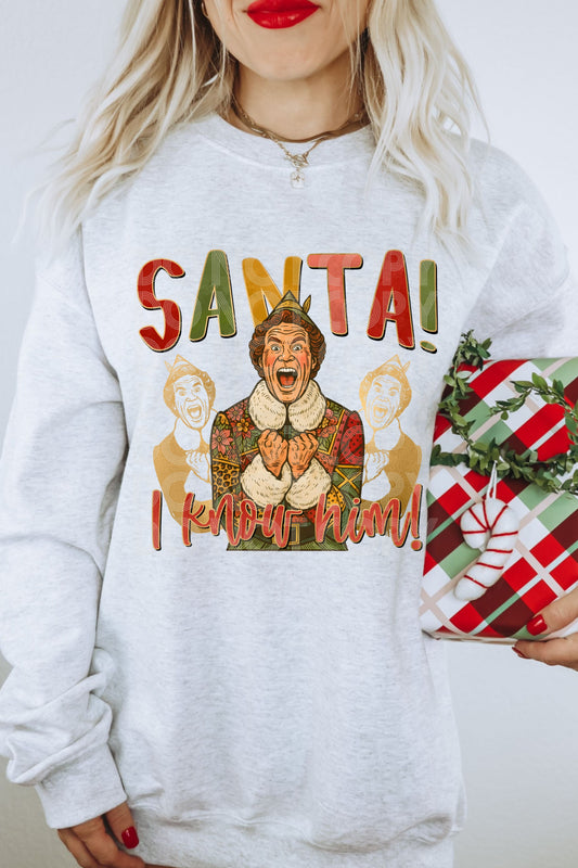 Santa I Know Him Transfer